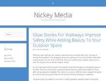 Tablet Screenshot of nickeymedia.com